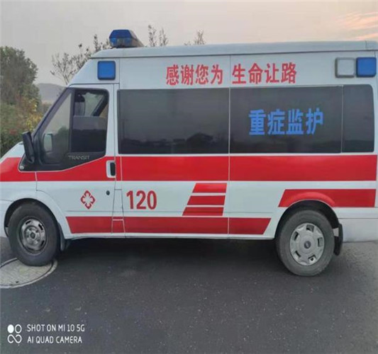 钦南救护车出租服务案例3